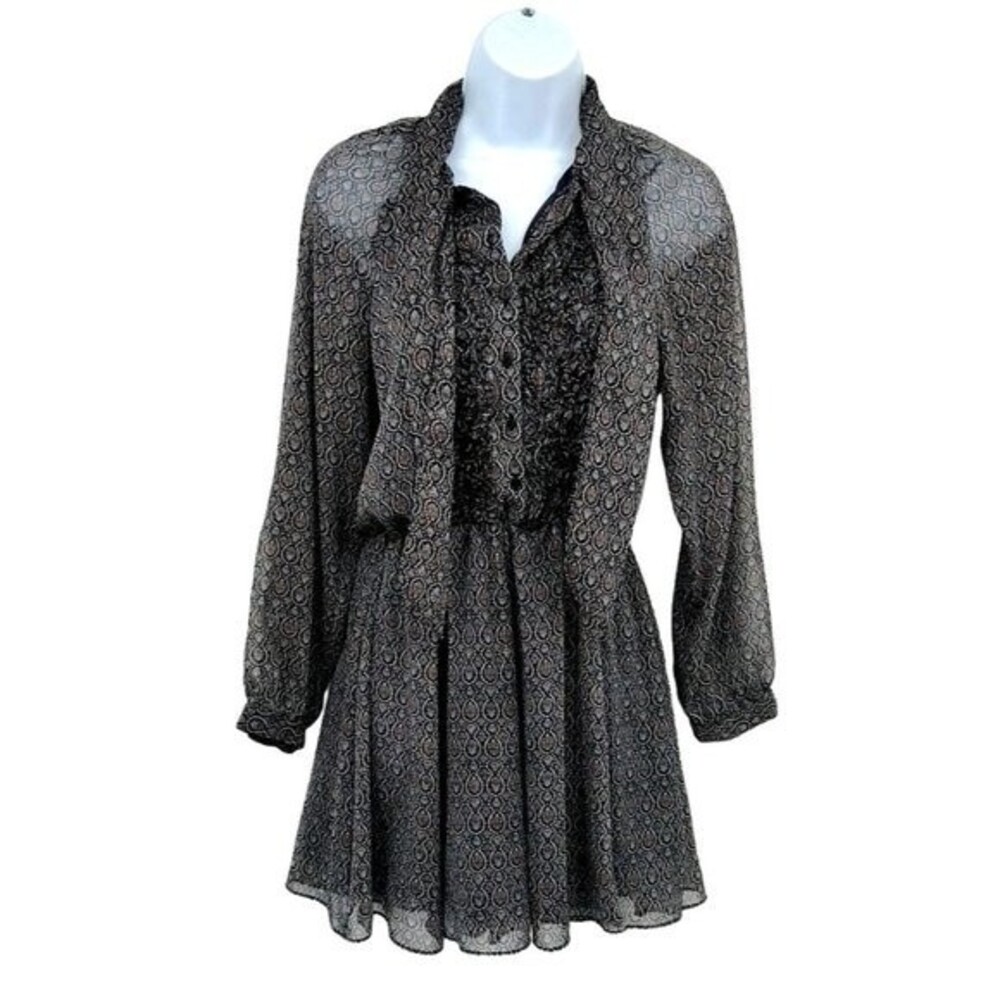 ZARA Morocco Medallion Navy Romper S Boho Chic Elegant Refined Fun Frenchy Easy